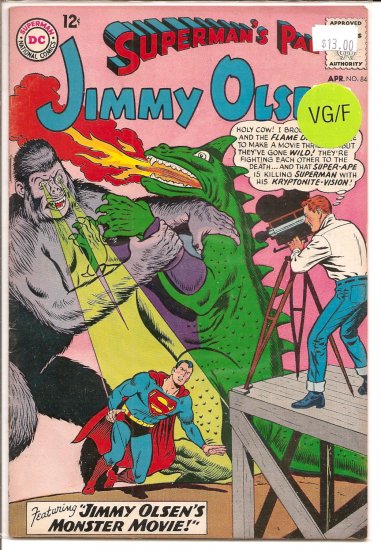 Superman's Pal Jimmy Olsen # 84, 5.0 VG/FN