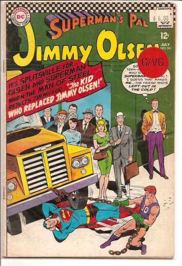 Superman's Pal Jimmy Olsen # 94, 3.0 GD/VG