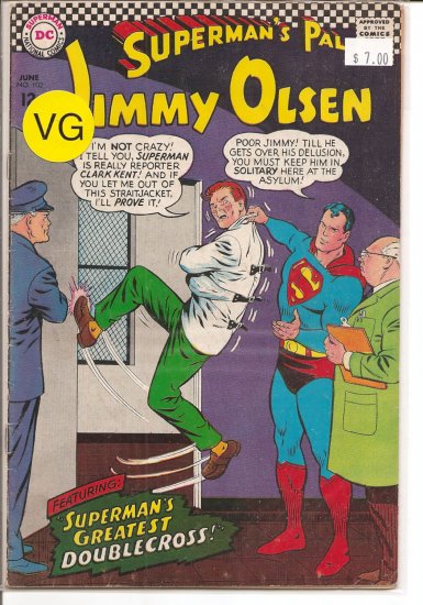 Superman's Pal Jimmy Olsen # 102, 4.0 VG