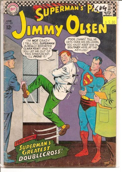 Superman's Pal Jimmy Olsen # 102, 3.0 GD/VG