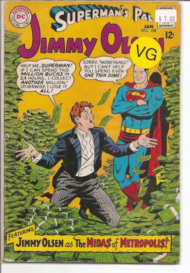 Superman's Pal Jimmy Olsen # 108, 4.0 VG