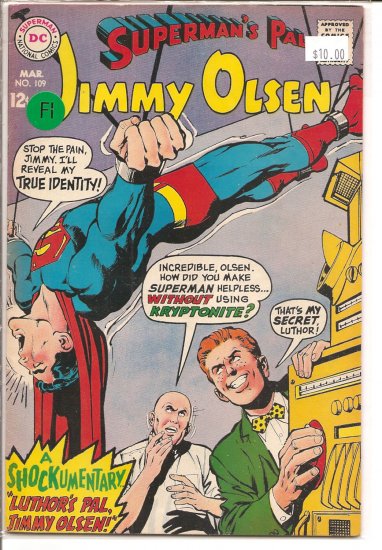 Superman's Pal Jimmy Olsen # 109, 6.0 FN