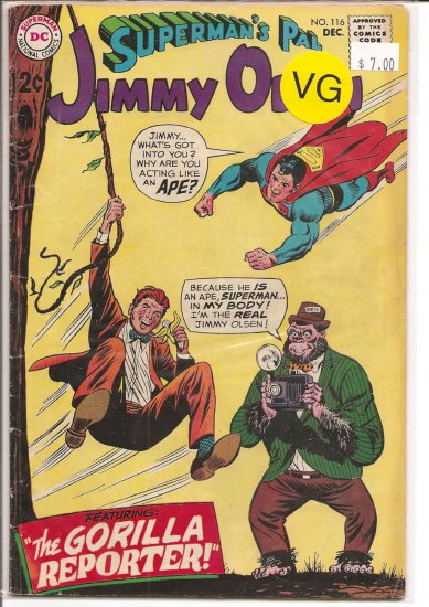 Superman's Pal Jimmy Olsen # 116, 4.0 VG