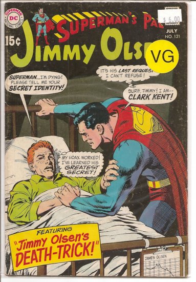 Superman's Pal Jimmy Olsen # 121, 4.0 VG