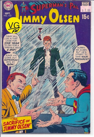 Superman's Pal Jimmy Olsen # 123, 5.0 VG/FN