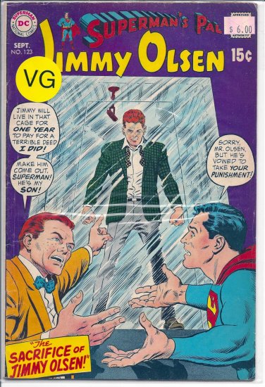 Superman's Pal Jimmy Olsen # 123, 4.0 VG