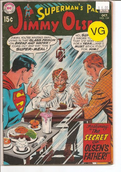 Superman's Pal Jimmy Olsen # 124, 4.0 VG