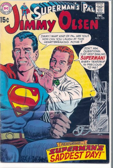 SUPERMAN'S PAL JIMMY OLSEN # 125, 4.5 VG +