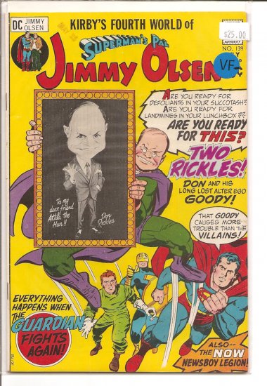 Superman's Pal Jimmy Olsen # 139, 7.5 VF -