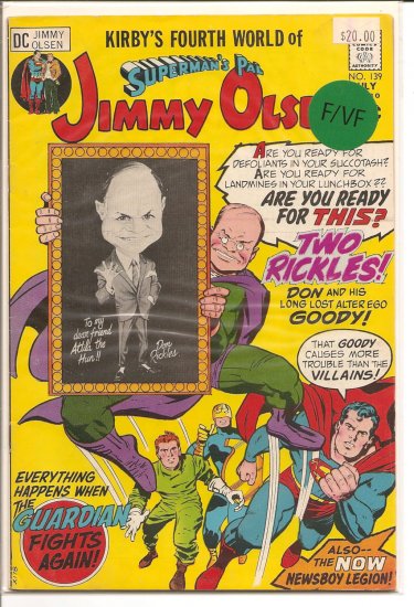 Superman's Pal Jimmy Olsen # 139, 7.0 FN/VF