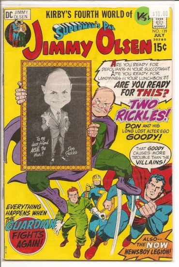 Superman's Pal Jimmy Olsen # 139, 4.0 VG