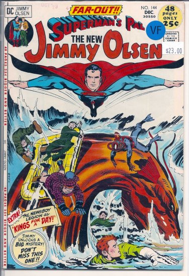 Superman's Pal Jimmy Olsen # 144, 8.0 VF