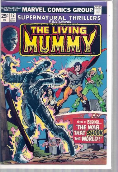 SUPERNATURAL THRILLERS # 12, 6.5 FN +