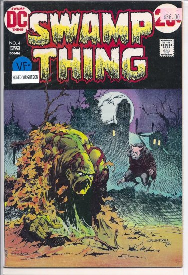 Swamp Thing # 4, 7.5 VF -