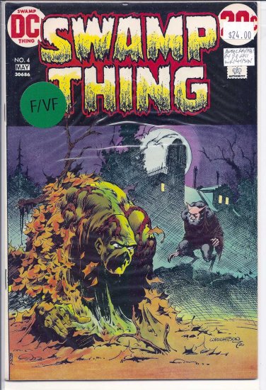 Swamp Thing # 4, 7.0 FN/VF