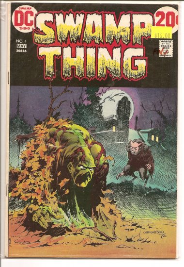 Swamp Thing # 4, 6.5 FN +