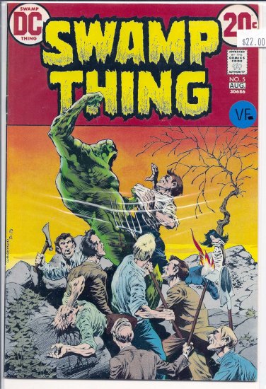Swamp Thing # 5, 7.5 VF -