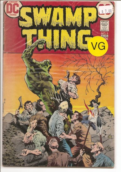 Swamp Thing # 5, 4.0 VG