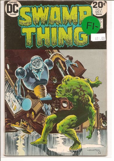 Swamp Thing # 6, 5.5 FN -