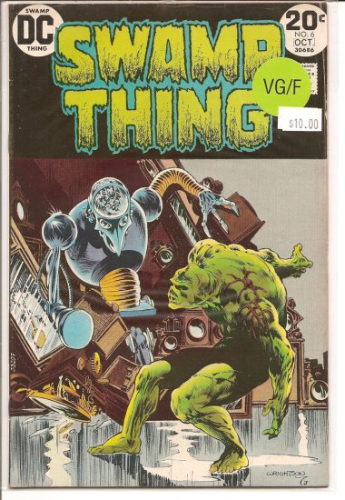 Swamp Thing # 6, 5.0 VG/FN