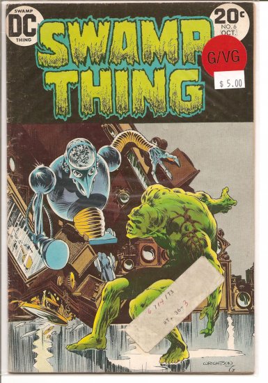 Swamp Thing # 6, 3.0 GD/VG