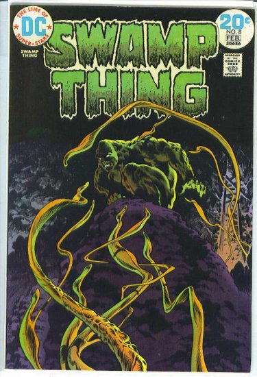Swamp Thing # 8, 7.5 VF -