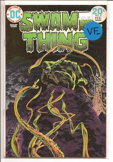 Swamp Thing # 8, 7.5 VF -