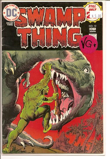 Swamp Thing # 12, 4.5 VG +