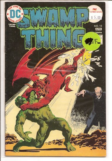 Swamp Thing # 15, 5.5 FN -