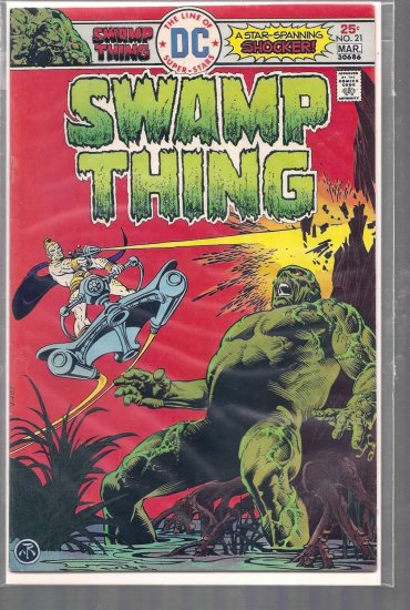 SWAMP THING # 21, 5.5 FN -