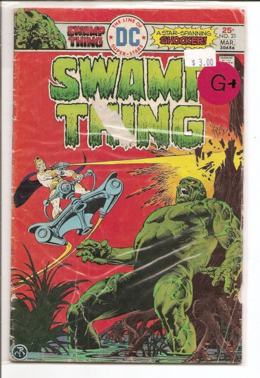 Swamp Thing # 21, 2.5 GD +