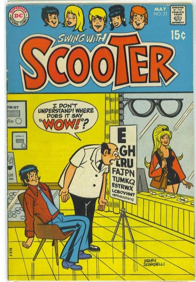 Swing With Scooter # 27, 4.5 VG +