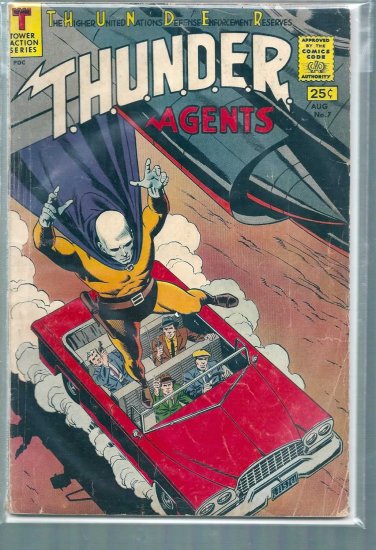 T.H.U.N.D.E.R. AGENTS # 7, 3.0 GD/VG