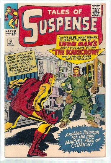 TALES OF SUSPENSE # 51, 4.5 VG +