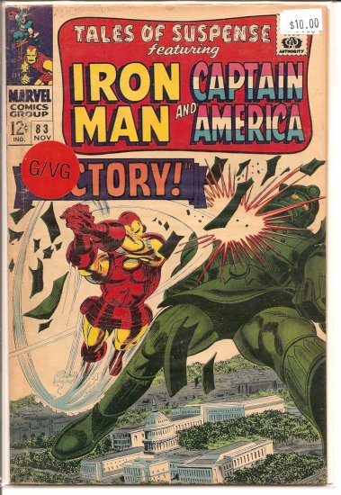 Tales of Suspense # 83, 3.0 GD/VG