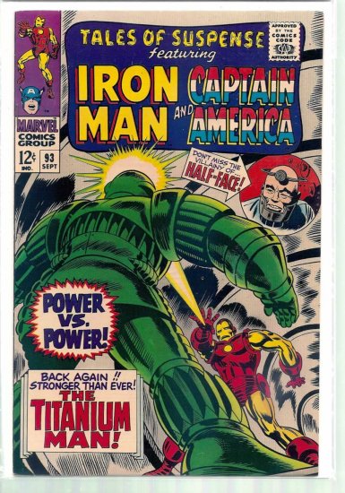 TALES OF SUSPENSE # 93, 9.4 NM