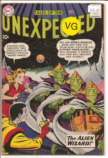 Tales of the Unexpected # 49, 4.0 VG