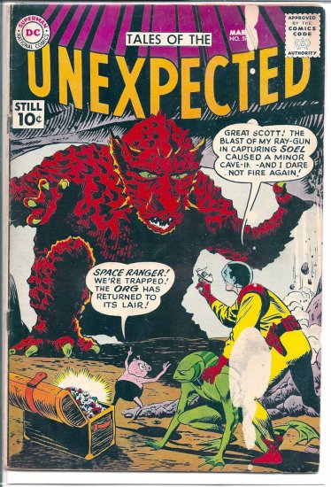 TALES OF THE UNEXPECTED # 59, 3.5 VG -