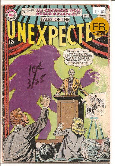Tales of the Unexpected # 89, 1.5 FR/GD