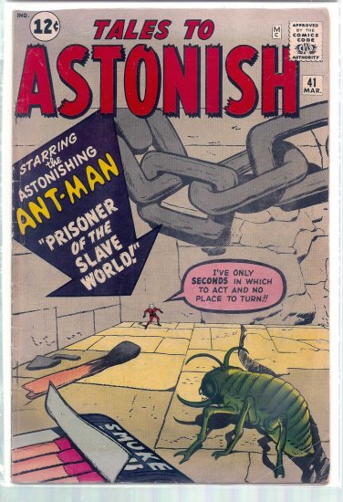 TALES TO ASTONISH # 41, 4.5 VG +
