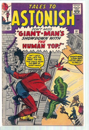 TALES TO ASTONISH # 51, 4.5 VG +
