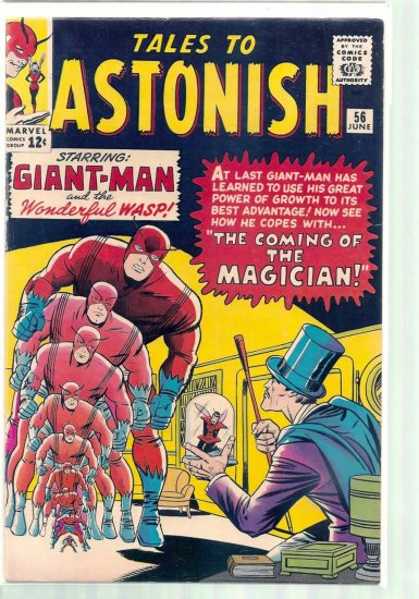 TALES TO ASTONISH # 56, 4.5 VG +
