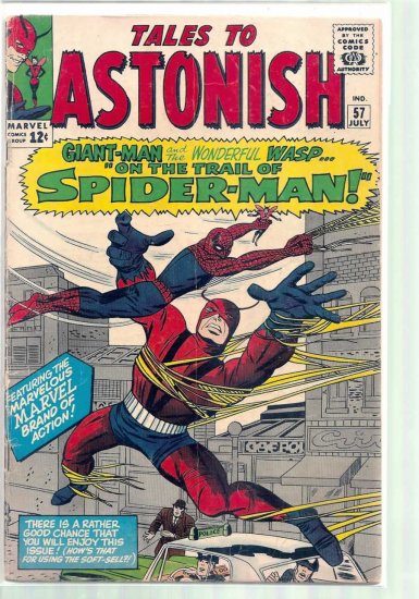 TALES TO ASTONISH # 57, 4.0 VG