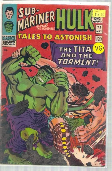 TALES TO ASTONISH # 79, 4.5 VG +