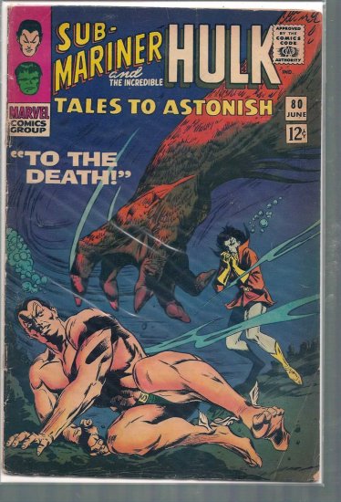 TALES TO ASTONISH # 80, 1.8 GD -