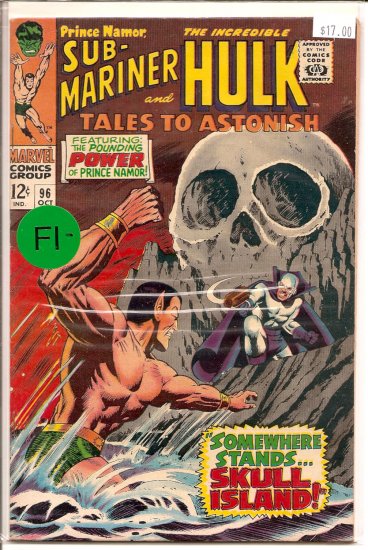 Tales to Astonish # 96, 5.5 FN -