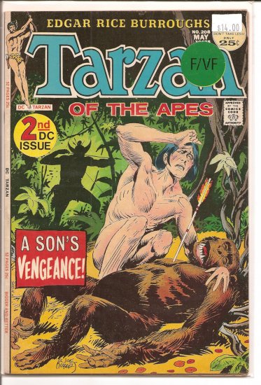 Tarzan # 208, 7.0 FN/VF