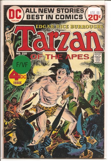 Tarzan # 210, 7.0 FN/VF