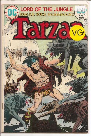 Tarzan # 226, 4.5 VG +