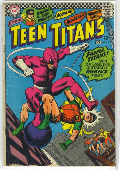 Teen Titans # 5, 2.5 GD +